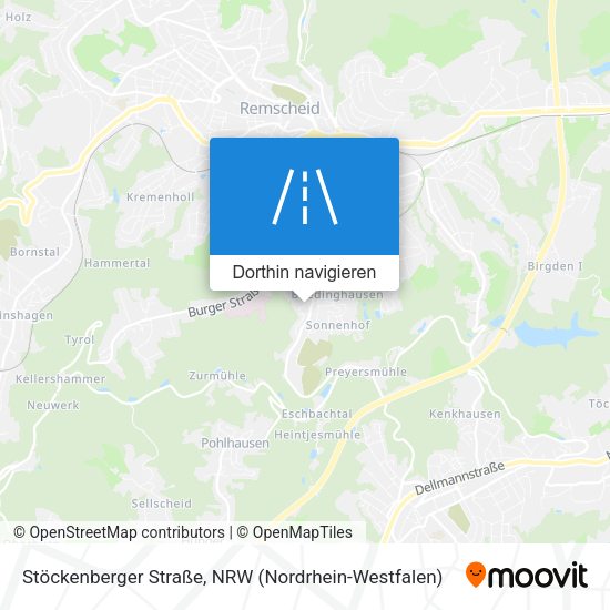 Stöckenberger Straße Karte