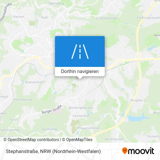 Stephanstraße Karte