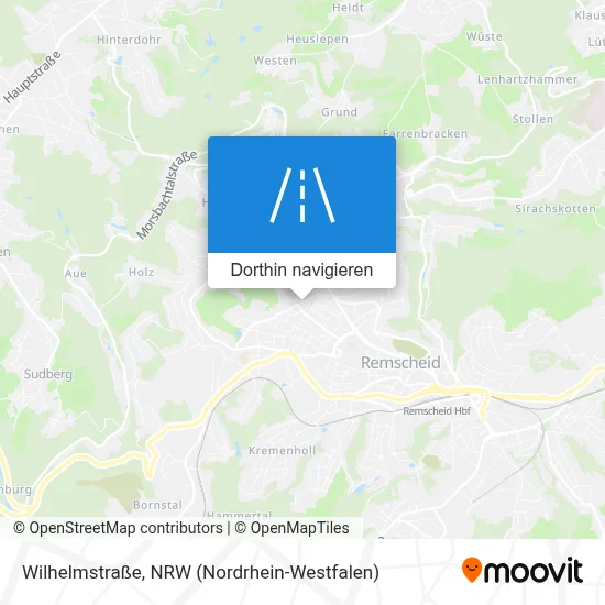 Wilhelmstraße Karte