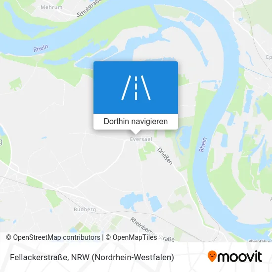 Fellackerstraße Karte