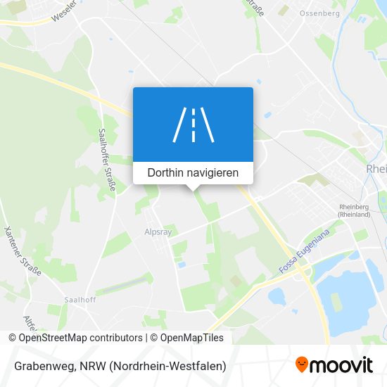 Grabenweg Karte