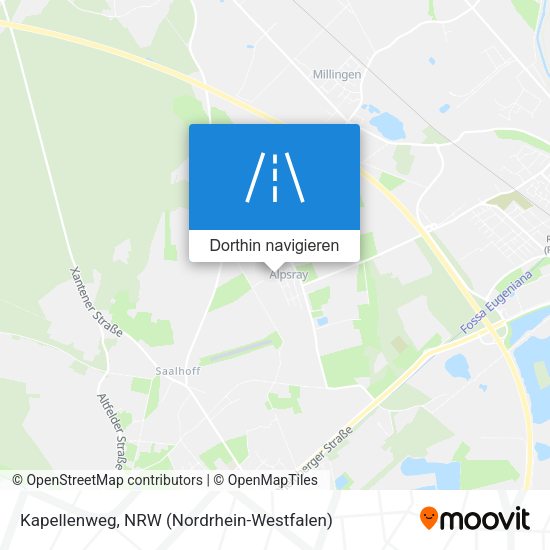 Kapellenweg Karte