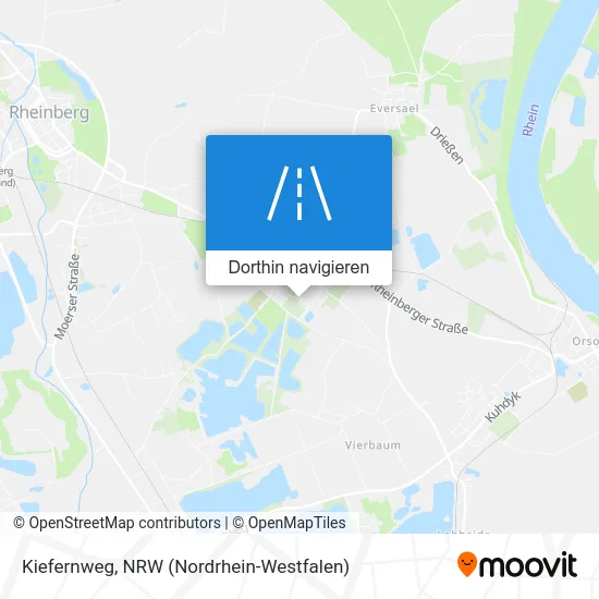 Kiefernweg Karte