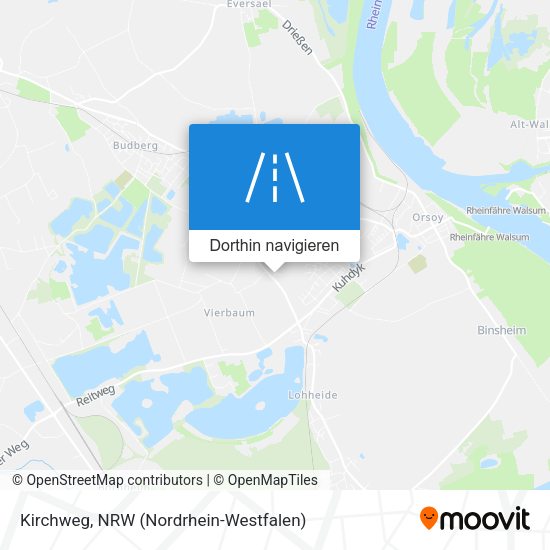 Kirchweg Karte