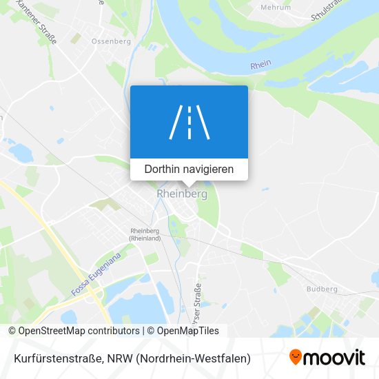 Kurfürstenstraße Karte