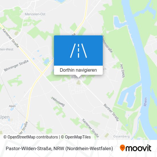 Pastor-Wilden-Straße Karte