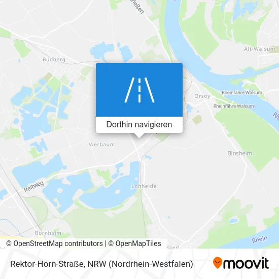 Rektor-Horn-Straße Karte