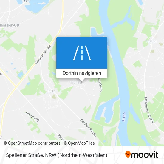 Spellener Straße Karte