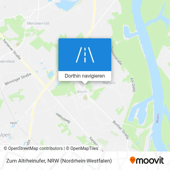 Zum Altrheinufer Karte