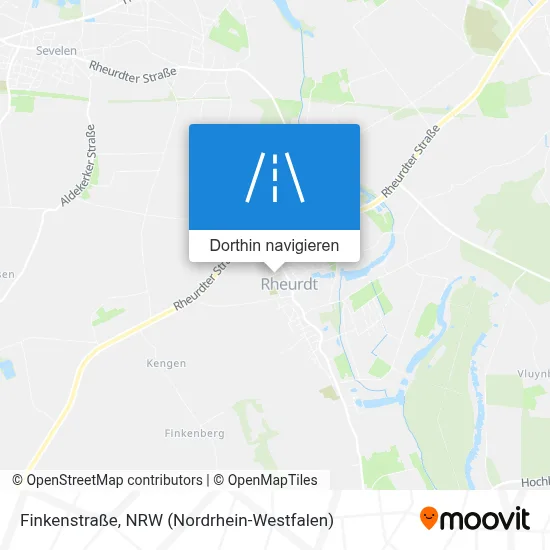 Finkenstraße Karte