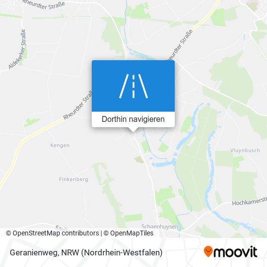 Geranienweg Karte