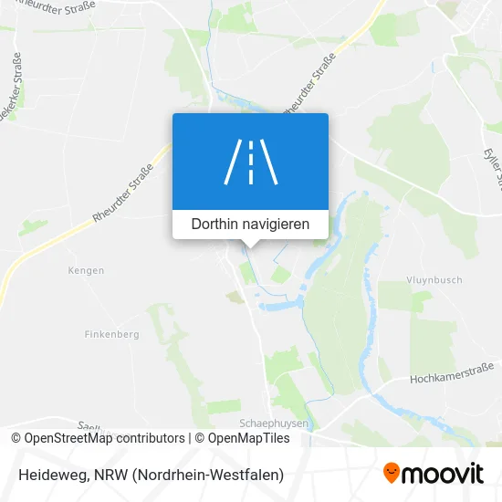 Heideweg Karte