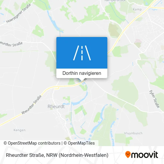 Rheurdter Straße Karte