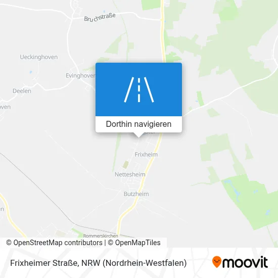 Frixheimer Straße Karte