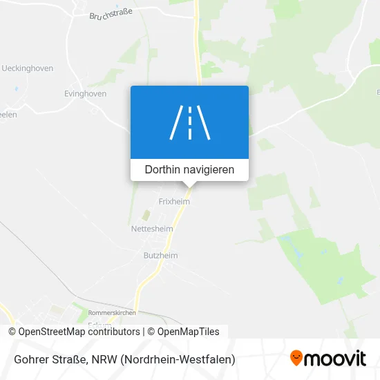 Gohrer Straße Karte