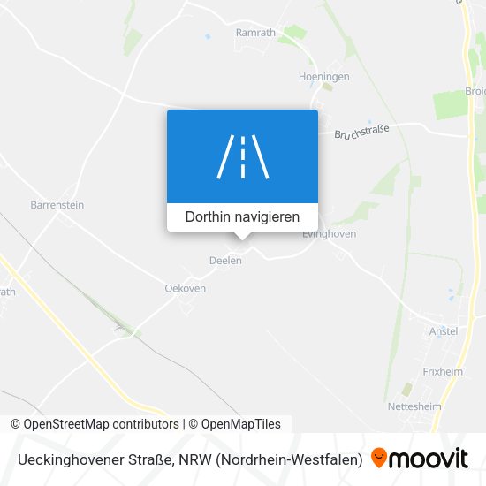 Ueckinghovener Straße Karte