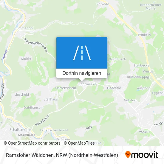 Ramsloher Wäldchen Karte