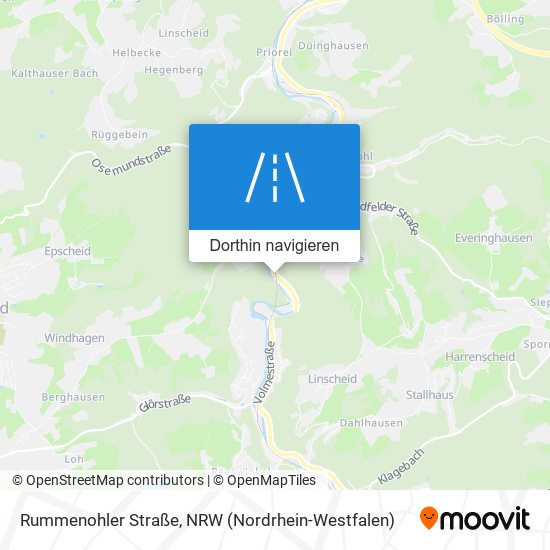 Rummenohler Straße Karte