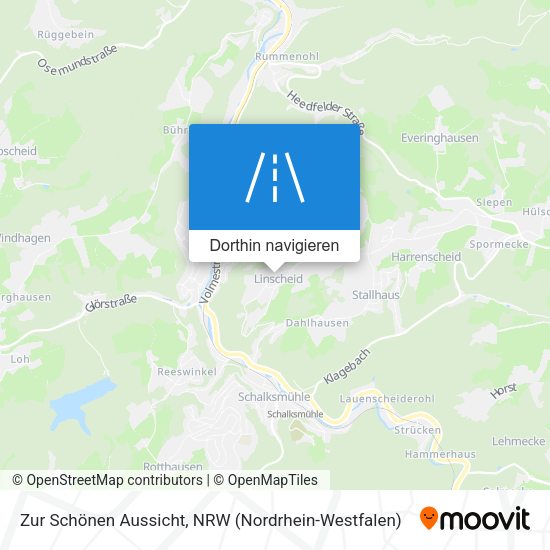 Zur Schönen Aussicht Karte
