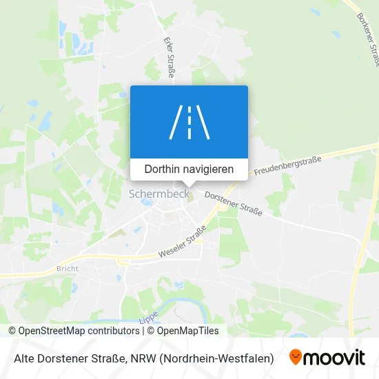 Alte Dorstener Straße Karte