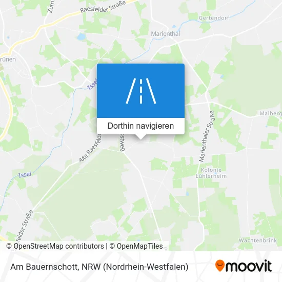 Am Bauernschott Karte