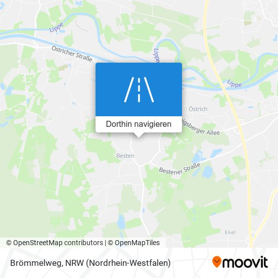 Brömmelweg Karte