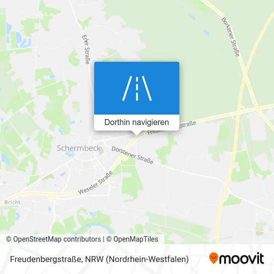 Freudenbergstraße Karte