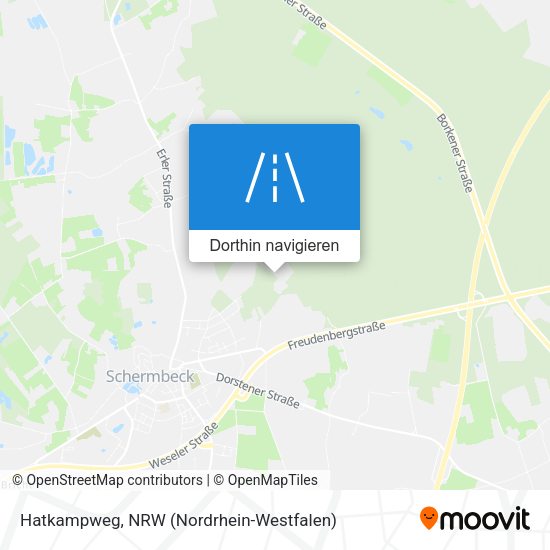 Hatkampweg Karte