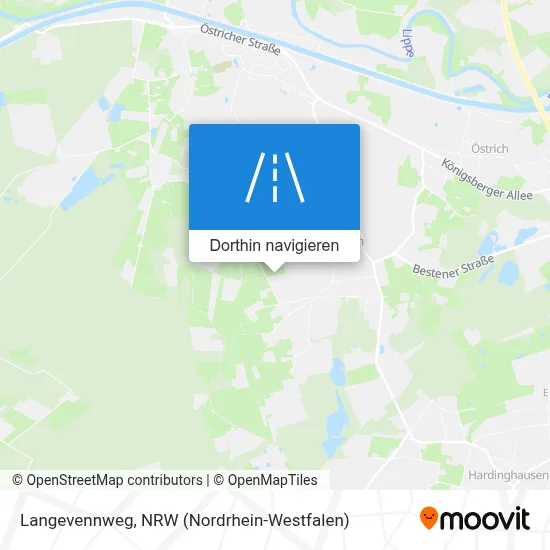 Langevennweg Karte