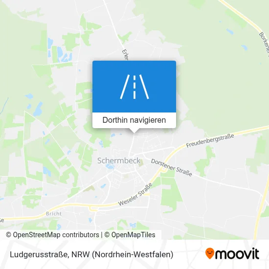 Ludgerusstraße Karte