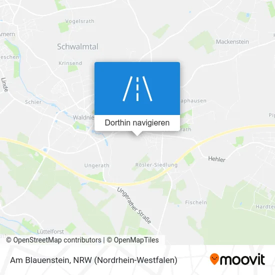 Am Blauenstein Karte