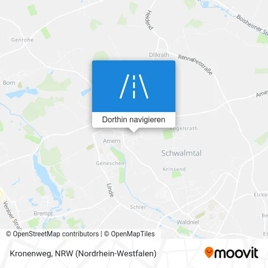 Kronenweg Karte