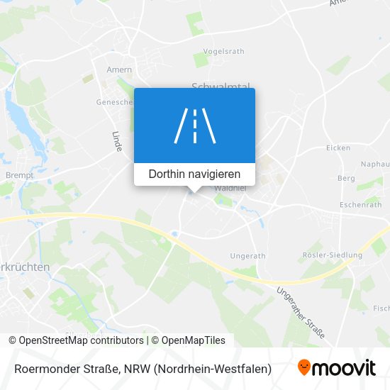 Roermonder Straße Karte