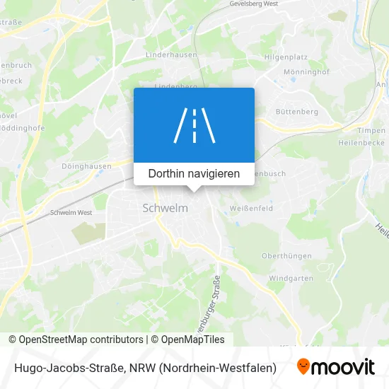 Hugo-Jacobs-Straße Karte