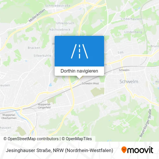 Jesinghauser Straße Karte