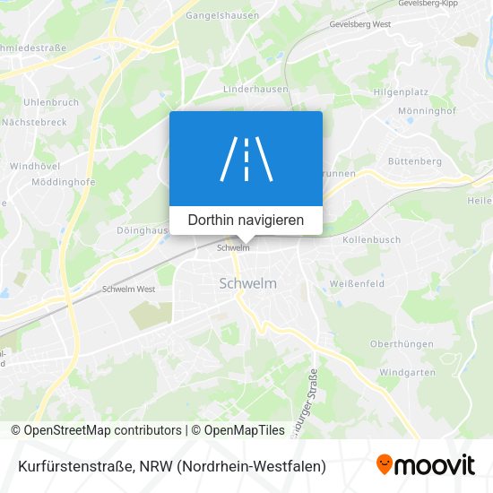 Kurfürstenstraße Karte