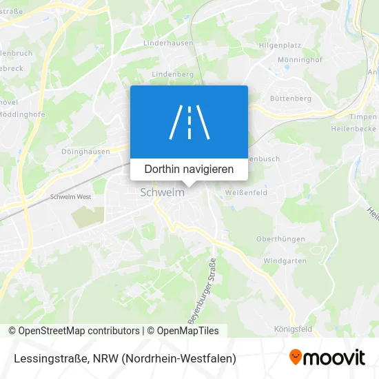 Lessingstraße Karte
