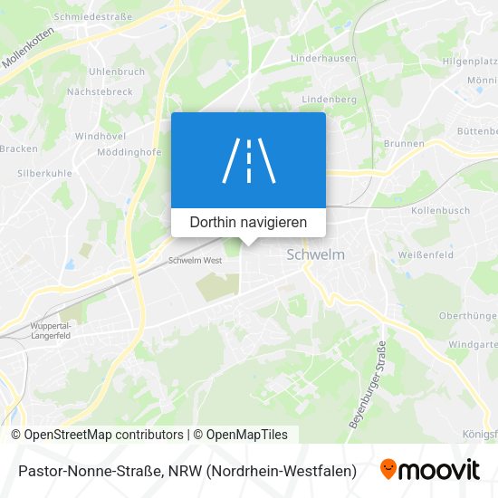 Pastor-Nonne-Straße Karte
