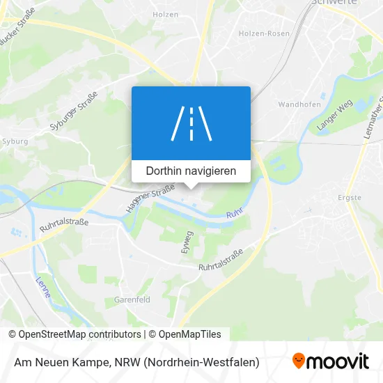 Am Neuen Kampe Karte