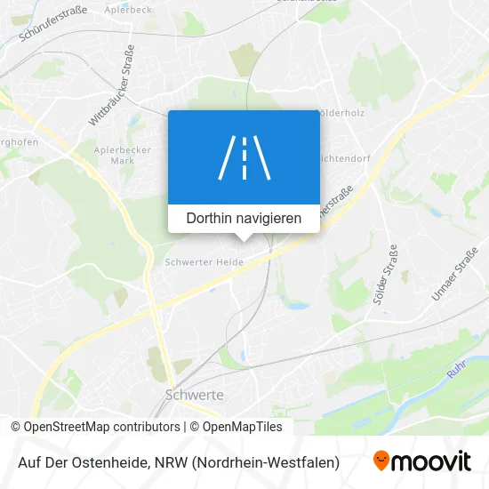 Auf Der Ostenheide Karte