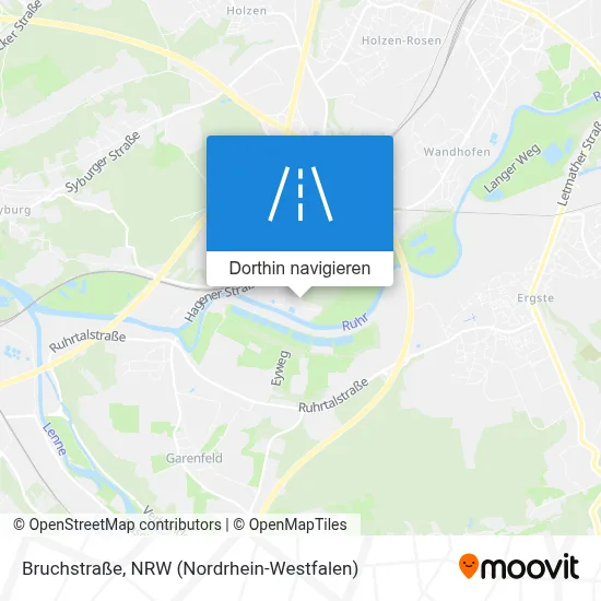 Bruchstraße Karte