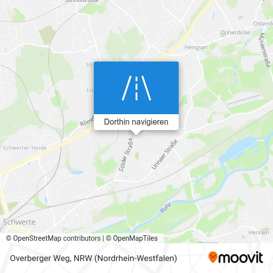 Overberger Weg Karte