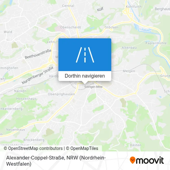 Alexander-Coppel-Straße Karte