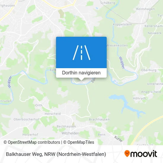 Balkhauser Weg Karte