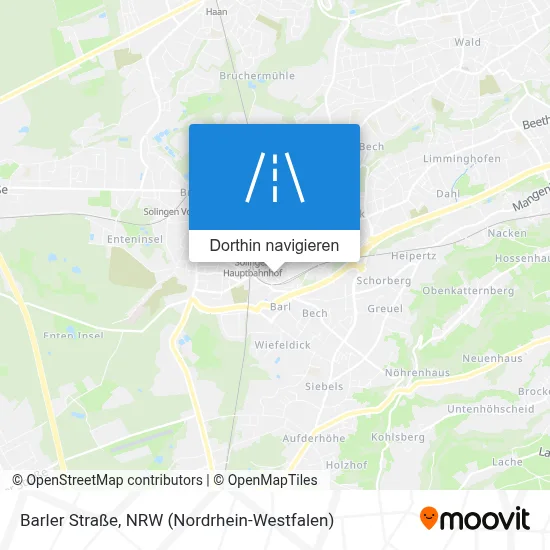 Barler Straße Karte