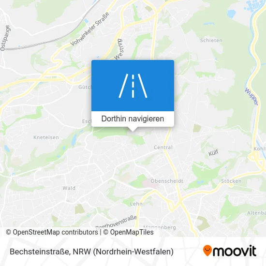 Bechsteinstraße Karte