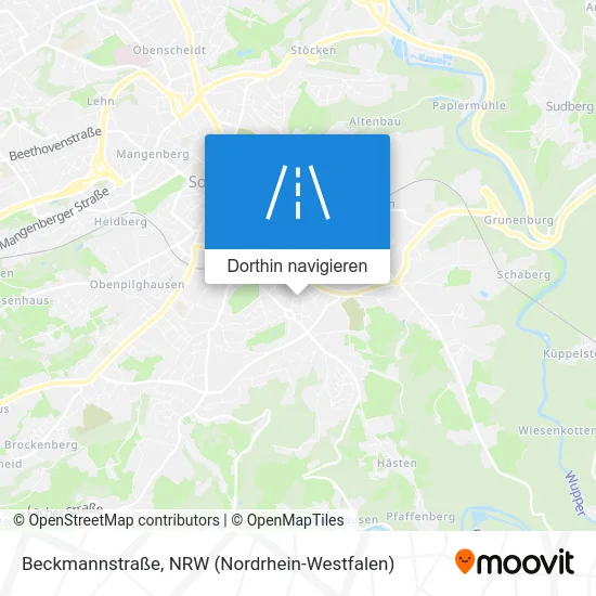 Beckmannstraße Karte