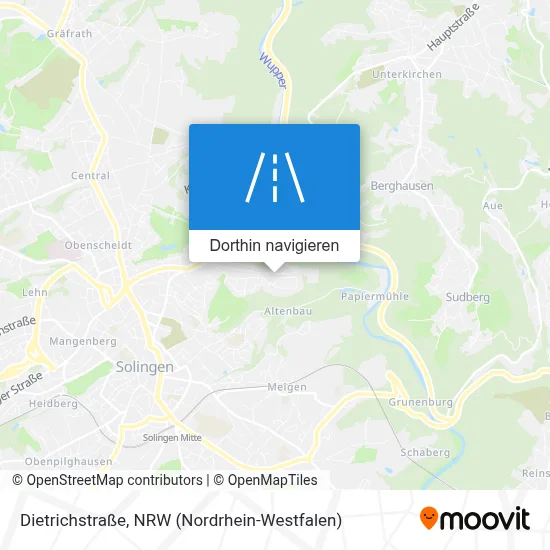 Dietrichstraße Karte