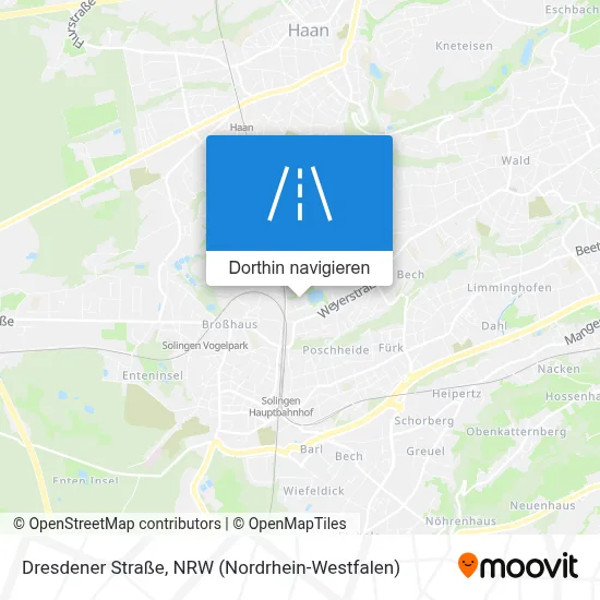 Dresdener Straße Karte