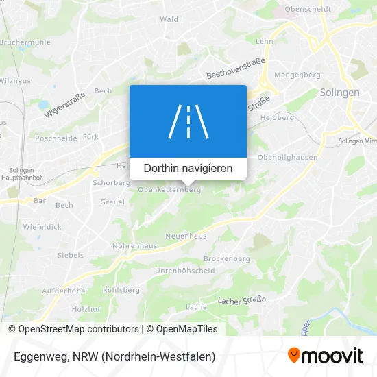 Eggenweg Karte
